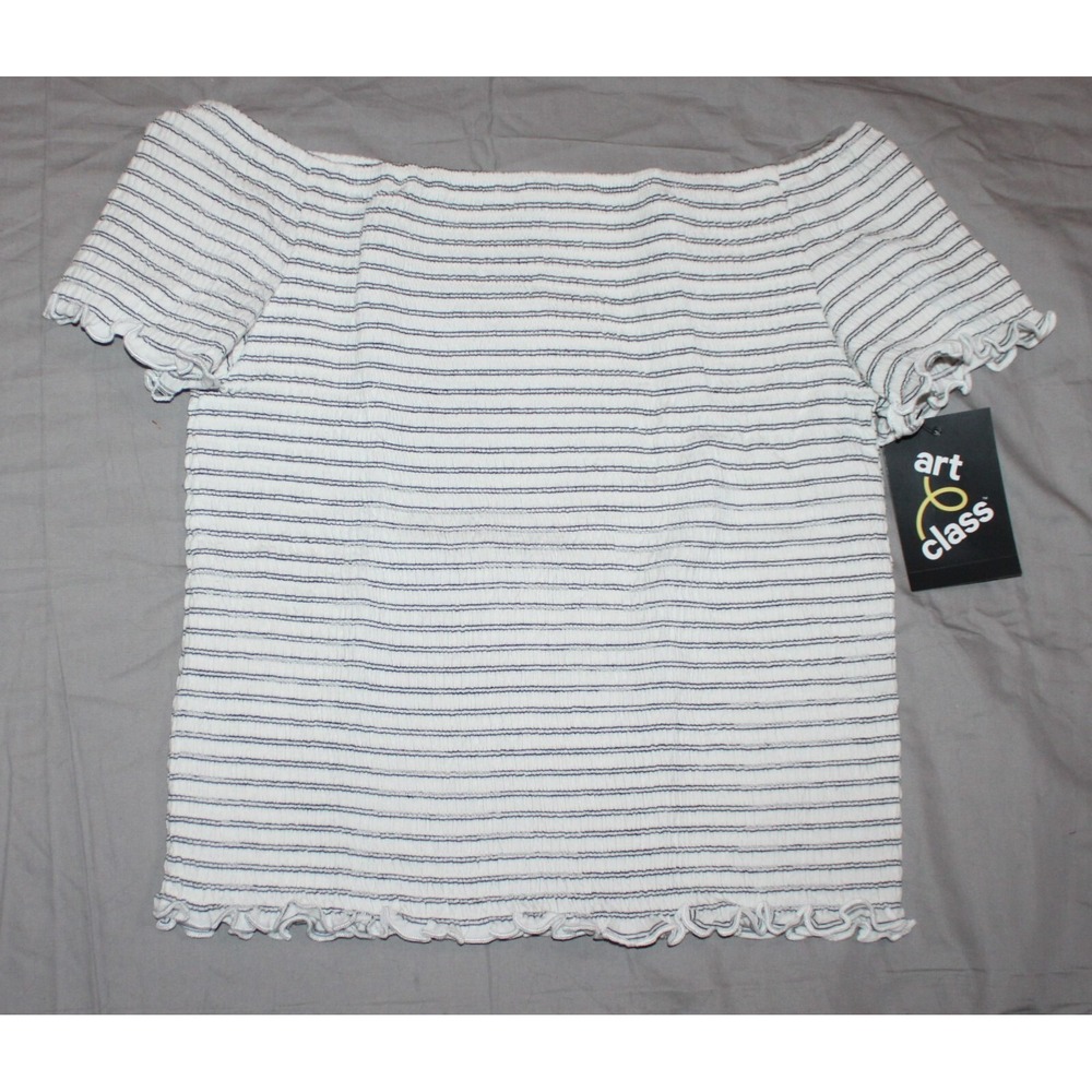 Girls Art class smoked shorts sleeve T-shirt size M 7-8 NEW